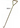 Captain Style Manhole Hook 36" Long x Triangle Handle